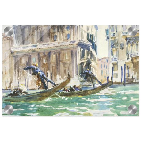 View of Venice (1906) by John Singer Sargent | Wall art Print - Acrylic Print - 20x30 cm / 8x12″ - 