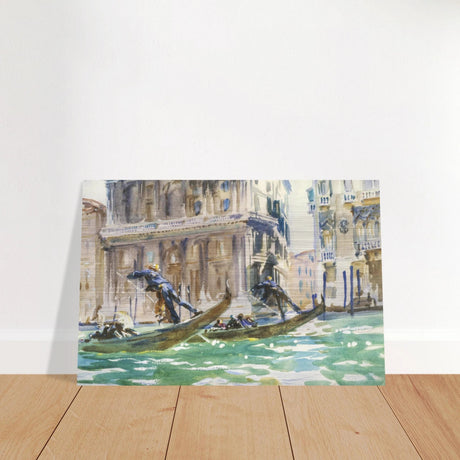 View of Venice (1906) by John Singer Sargent | Wall art Print - Brushed Aluminum Print - 30x45 cm / 12x18″ - 