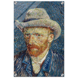 Vincent van Gogh's Self - Portrait with Grey Felt Hat (1887) | Vintage wall art print - Acrylic Print - 40x60 cm / 16x24″ - 