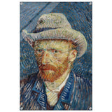 Vincent van Gogh's Self - Portrait with Grey Felt Hat (1887) | Vintage wall art print - Acrylic Print - 60x90 cm / 24x36″ - 