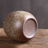 Vintage Ceramic Craft Tabletop Vases – Handmade Decorative Ornaments for Home & Office - Sandstone - 