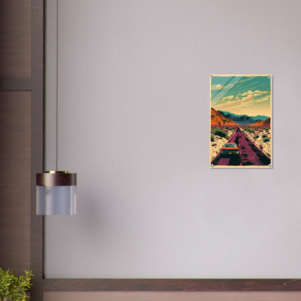 Vintage Pop Art Wall Art - Acrylic Print - 40x60 cm / 16x24″ - 