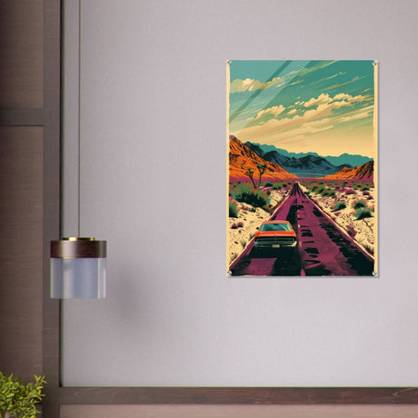 Vintage Pop Art Wall Art - Acrylic Print - 70x100 cm / 28x40″ - 