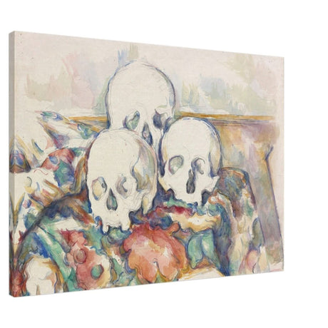 Vintage Wall art print | The Three Skulls by Paul Cézanne - Acrylic Print - 30x45 cm / 12x18″ - 