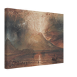 "Volcanic" – Romantic Eruption Wall Art Print Inspired by Vesuvius - Canvas - 30x40 cm / 12x16″ - 