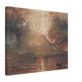 "Volcanic" – Romantic Eruption Wall Art Print Inspired by Vesuvius - Canvas - 40x50 cm / 16x20″ - 