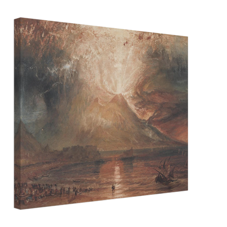 "Volcanic" – Romantic Eruption Wall Art Print Inspired by Vesuvius - Canvas - 40x50 cm / 16x20″ - 