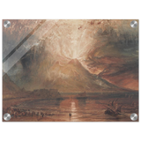 "Volcanic" – Romantic Eruption Wall Art Print Inspired by Vesuvius - Acrylic Print - 30x40 cm / 12x16″ - 