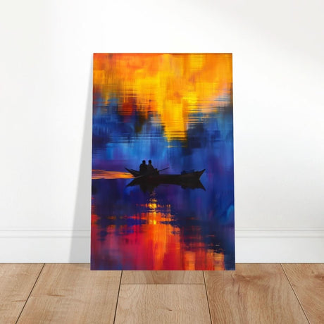 Voyage into the Light | Abstract wall art print - Aluminum Print - 30x45 cm / 12x18″ - 