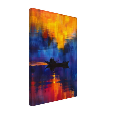 Voyage into the Light | Abstract wall art print - Canvas - 30x45 cm / 12x18″ - 
