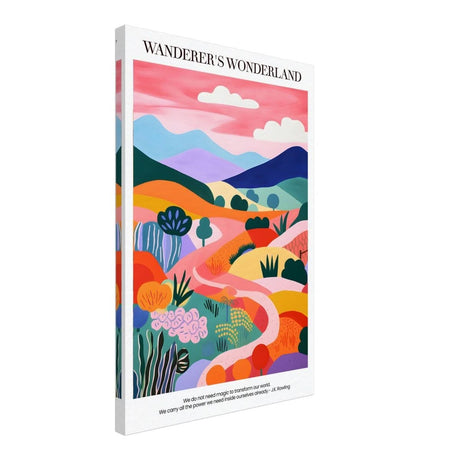 Wanderer's Wonderland - Canvas - 40x60 cm / 16x24″ - 