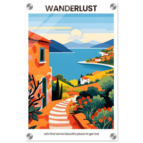 Wanderlust Horizons - Acrylic Print - 30x45 cm / 12x18″ - 