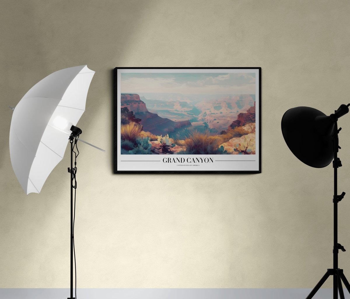 Wanderlust Wall: 9 - City Travel Art Collection - Canvas - 30X45 CM / 12X18″ - 