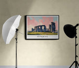 Wanderlust Wall: 9 - City Travel Art Collection - Canvas - 30X45 CM / 12X18″ - 