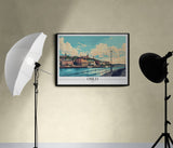 Wanderlust Wall: 9 - City Travel Art Collection - Canvas - 30X45 CM / 12X18″ - 