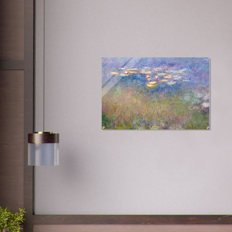 Water Lilies by Claude Monet - Acrylic Print - 60x90 cm / 24x36″ - 