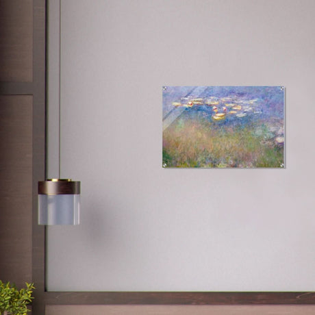 Water Lilies by Claude Monet - Acrylic Print - 50x75 cm / 20x30″ - 