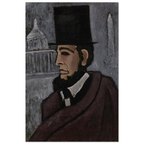 Weary of the Truth (1940) Marsden Hartley | wall art print - 30x45 cm / 12x18″ - Aluminum Print - 