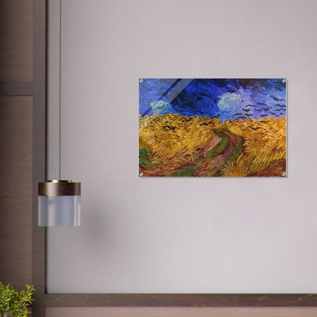 Wheatfield with Crows by Vincent van Gogh 1890 | Vintage wall art print - Acrylic Print - 60x90 cm / 24x36″ - 