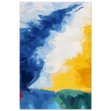 Where Light Meets the Sky | Abstract Wall art Print - Wood Prints - 40x60 cm / 16x24″ - 