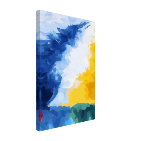 Where Light Meets the Sky | Abstract Wall art Print - Canvas - 30x45 cm / 12x18″ - 