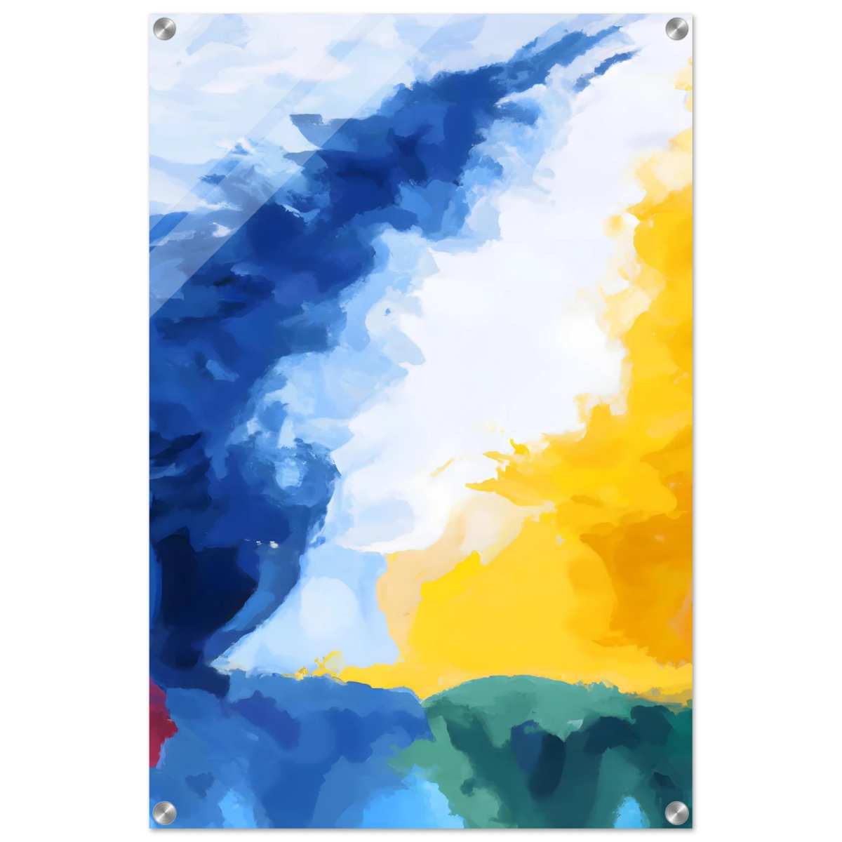 Where Light Meets the Sky | Abstract Wall art Print - Acrylic Print - 50x75 cm / 20x30″ - 