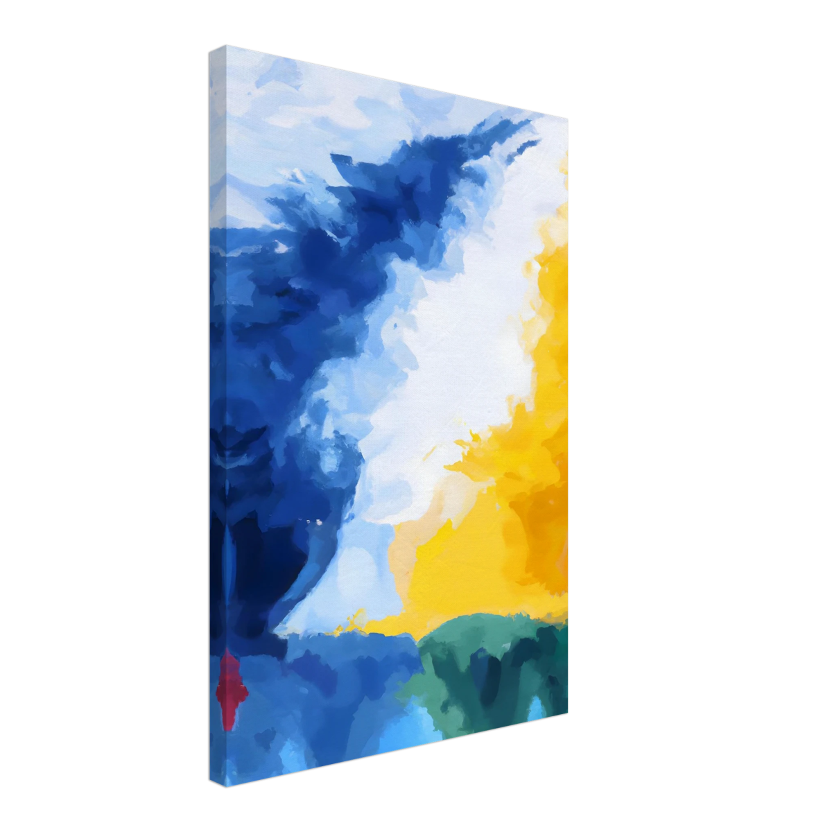 Where Light Meets the Sky | Abstract Wall art Print - Canvas - 40x60 cm / 16x24″ - 