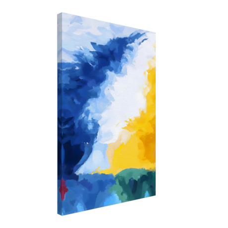 Where Light Meets the Sky | Abstract Wall art Print - Canvas - 40x60 cm / 16x24″ - 