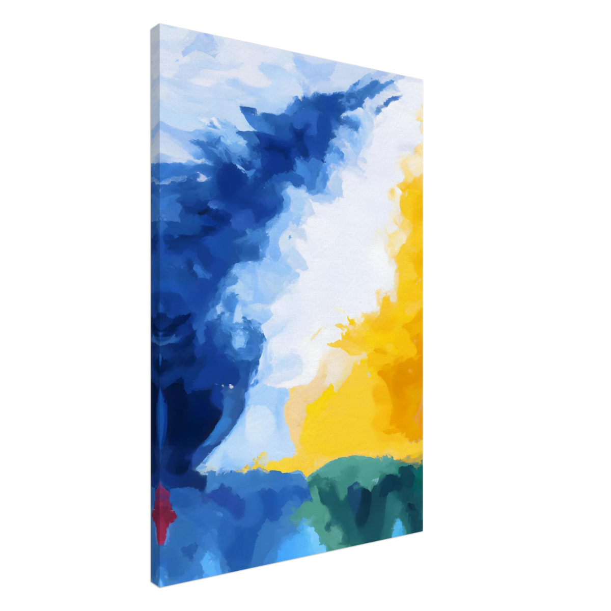 Where Light Meets the Sky | Abstract Wall art Print - Canvas - 60x90 cm / 24x36″ - 