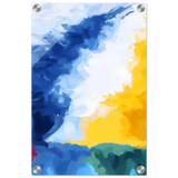 Where Light Meets the Sky | Abstract Wall art Print - Acrylic Print - 30x45 cm / 12x18″ - 