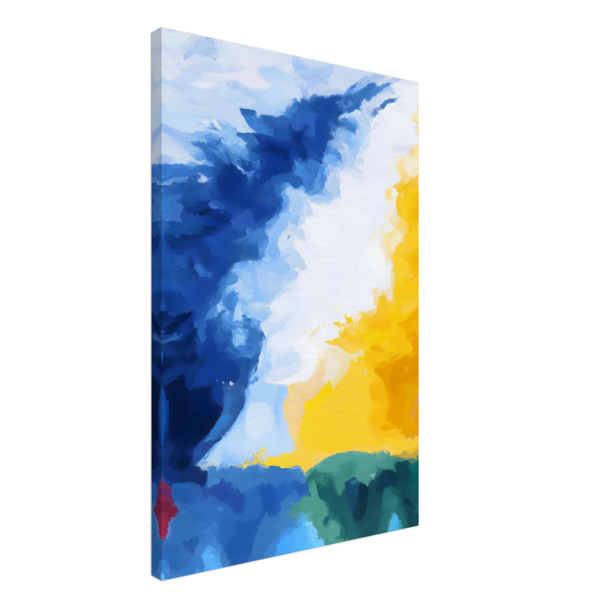 Where Light Meets the Sky | Abstract Wall art Print - Canvas - 50x75 cm / 20x30″ - 