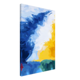 Where Light Meets the Sky | Abstract Wall art Print - Canvas - 50x75 cm / 20x30″ - 