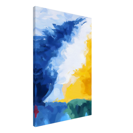 Where Light Meets the Sky | Abstract Wall art Print - Canvas - 50x75 cm / 20x30″ - 