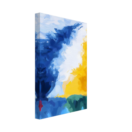 Where Light Meets the Sky | Abstract Wall art Print - Canvas - 20x30 cm / 8x12″ - 