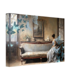 "Whispers of Solitude" – Romantic Realism with a Surreal Twist - Canvas - 20x30 cm / 8x12″ - 