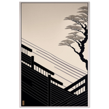 Whispers of Stillness | Japanese - inspired minimalist Wall art Print - Fine Art Poster - 30x45 cm / 12x18″ - 