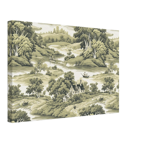 "Whispers of the Countryside" – Vintage Scenic Wall Art Print - Canvas - 30x45 cm / 12x18″ - 
