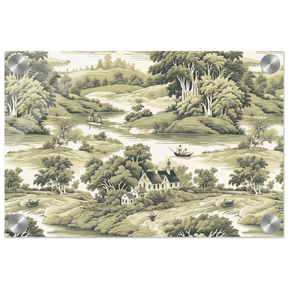 "Whispers of the Countryside" – Vintage Scenic Wall Art Print - Acrylic Print - 20x30 cm / 8x12″ - 
