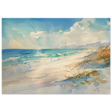 Whispers of the Shore – Coastal Serenity in Motion | Wall art Print - Wood Prints - 70x100 cm / 28x40″ - 