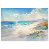 Whispers of the Shore – Coastal Serenity in Motion | Wall art Print - Fine Art Poster - 70x100 cm / 28x40″ - 