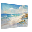 Whispers of the Shore – Coastal Serenity in Motion | Wall art Print - Canvas - 70x100 cm / 28x40″ - 