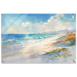Whispers of the Shore – Coastal Serenity in Motion | Wall art Print - Acrylic Print - 40x60 cm / 16x24″ - 
