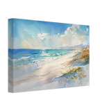 Whispers of the Shore – Coastal Serenity in Motion | Wall art Print - Canvas - 20x30 cm / 8x12″ - 