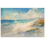 Whispers of the Shore – Coastal Serenity in Motion | Wall art Print - Wood Prints - 60x90 cm / 24x36″ - 