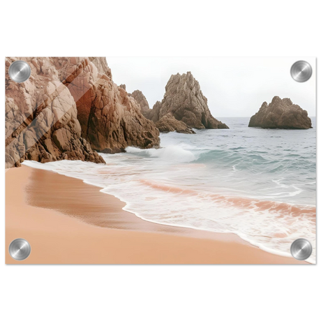 "Whispers of the Shore" – Tranquil Coastal Fine Art Photography | Wall art print - Acrylic Print - 20x30 cm / 8x12″ - 