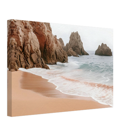 "Whispers of the Shore" – Tranquil Coastal Fine Art Photography | Wall art print - Canvas - 30x45 cm / 12x18″ - 