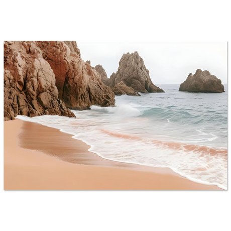 "Whispers of the Shore" – Tranquil Coastal Fine Art Photography | Wall art print - Fine Art Poster - 60x90 cm / 24x36″ - 