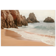 "Whispers of the Shore" – Tranquil Coastal Fine Art Photography | Wall art print - Wood Prints - 30x45 cm / 12x18″ - 