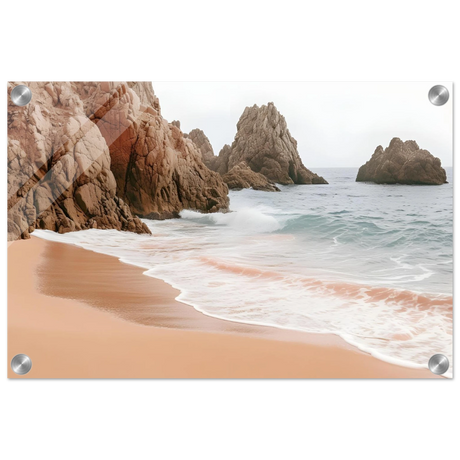 "Whispers of the Shore" – Tranquil Coastal Fine Art Photography | Wall art print - Acrylic Print - 30x45 cm / 12x18″ - 