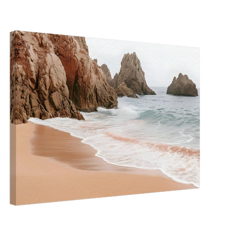 "Whispers of the Shore" – Tranquil Coastal Fine Art Photography | Wall art print - Canvas - 40x60 cm / 16x24″ - 